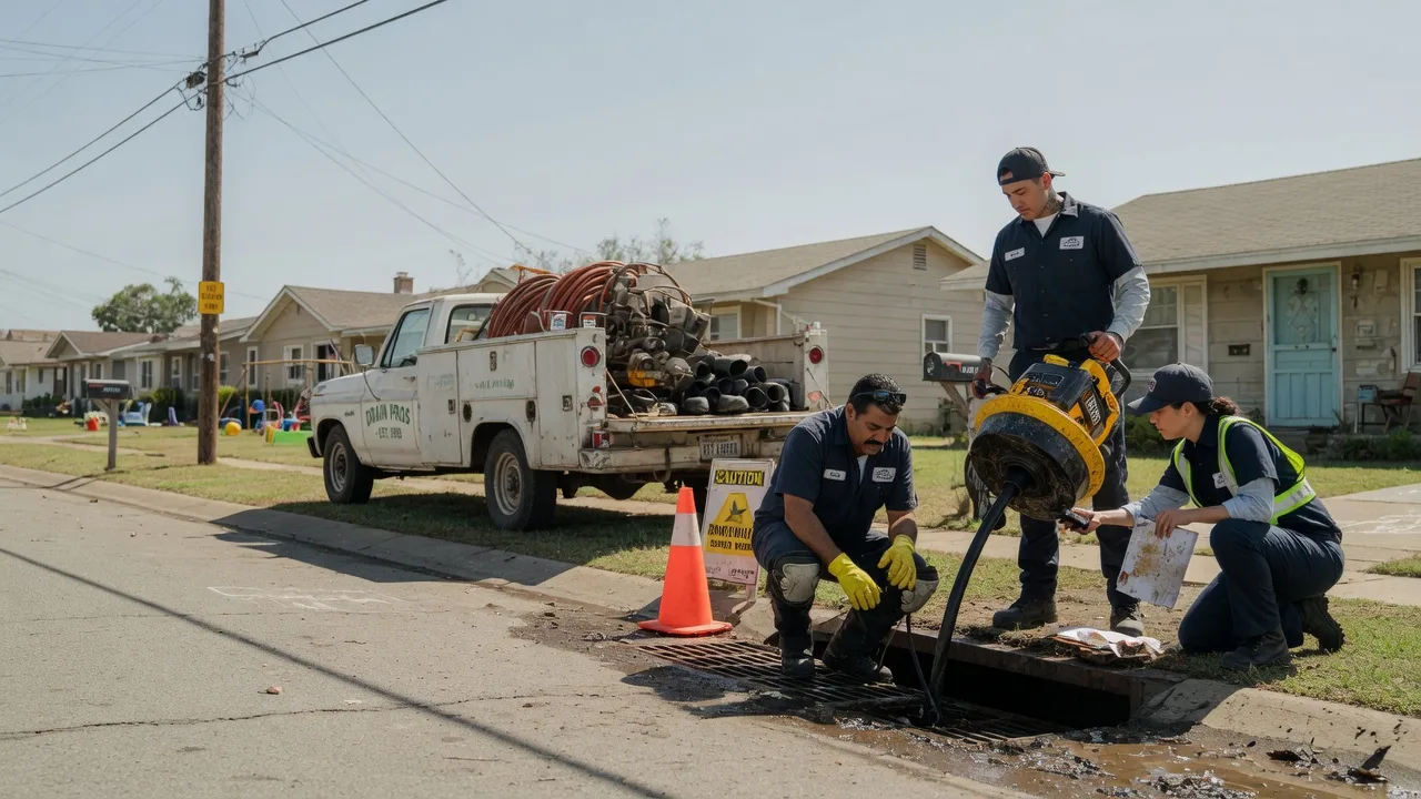 Drain Cleaning in Aquilla, TX near me